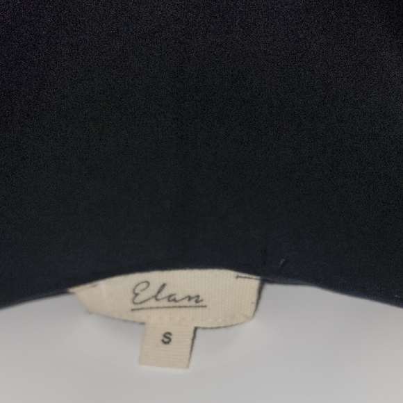 Chic Black Asymmetrical Slip Dress - Picture 9 of 9